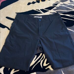 Lee Black Cargo Shorts for Men